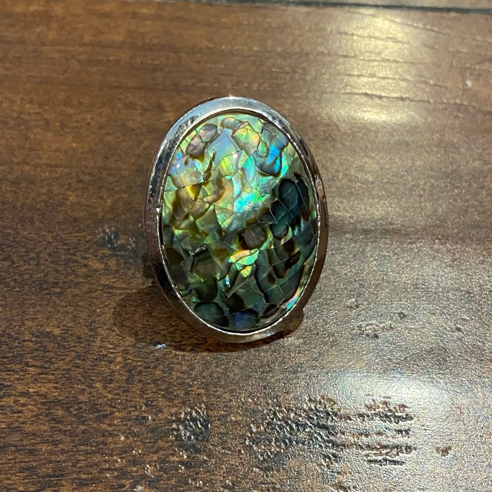 Mother of pearl ring